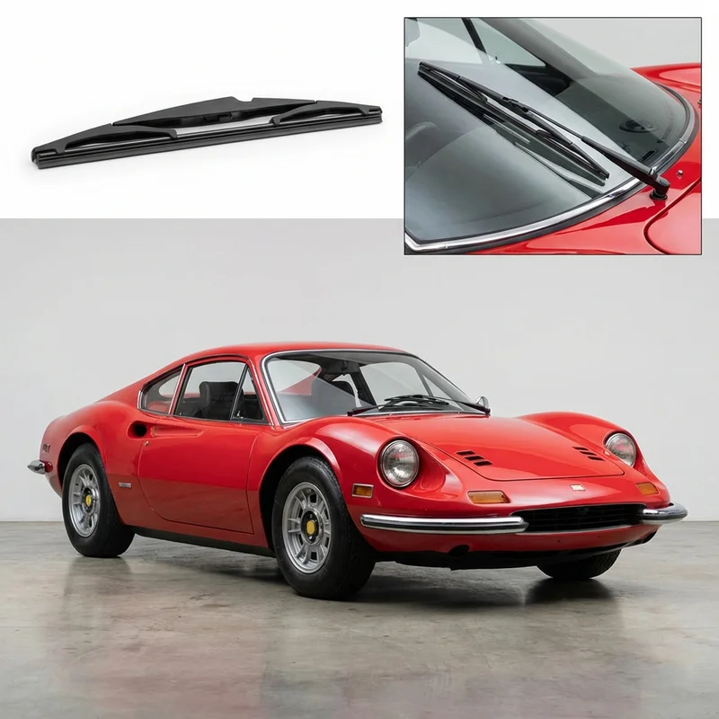 Driver Side Wiper Blade for Ferrari Dino 246 GTS (1972 - 1973) - 1